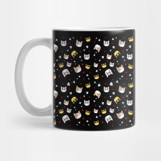 cat faces Mug